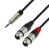 MiniJack til XLR Hun Adapterkabel (3m)