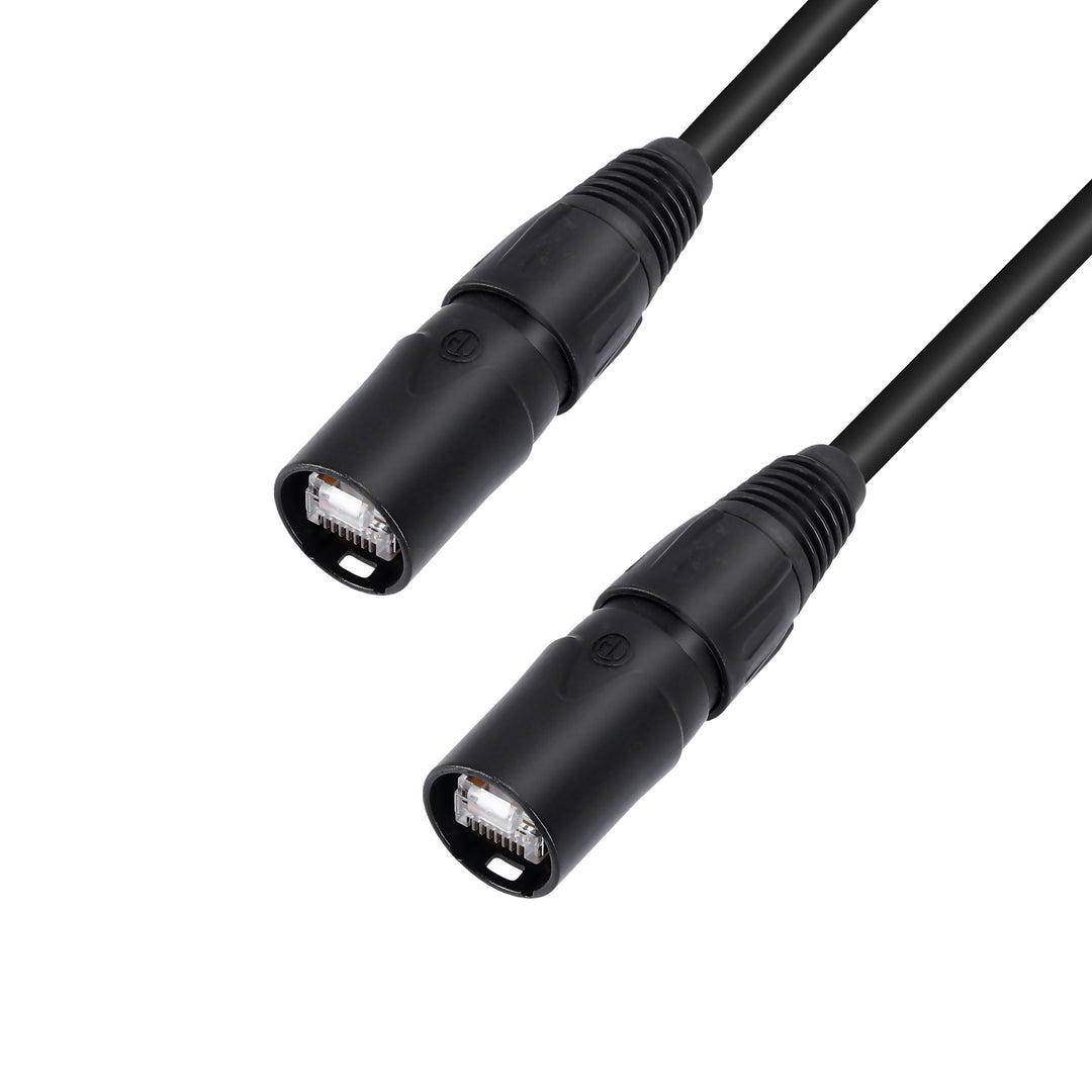 Adam Hall Cables 5 STAR ECON CAT6A 3 m - Netværkskabel | Kat.6a (S/FTP) Neutrik etherCON® | 3 m