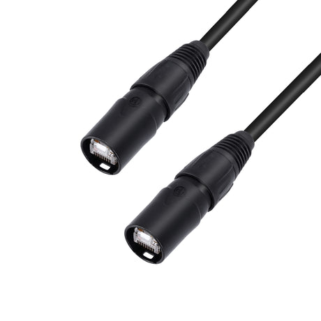 Adam Hall Cables 5 STAR ECON CAT6 10 m - Netværkskabel | Kat.6a (S/FTP) Neutrik etherCON® | 10 m