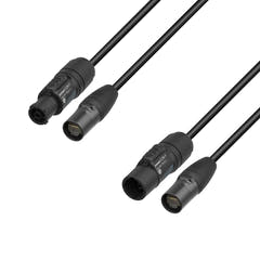 Adam Hall Cables 5 STAR H TCON N 0500 - Hybridkabel til netværk | Neutrik etherCON® x TRUE1® | 5 m