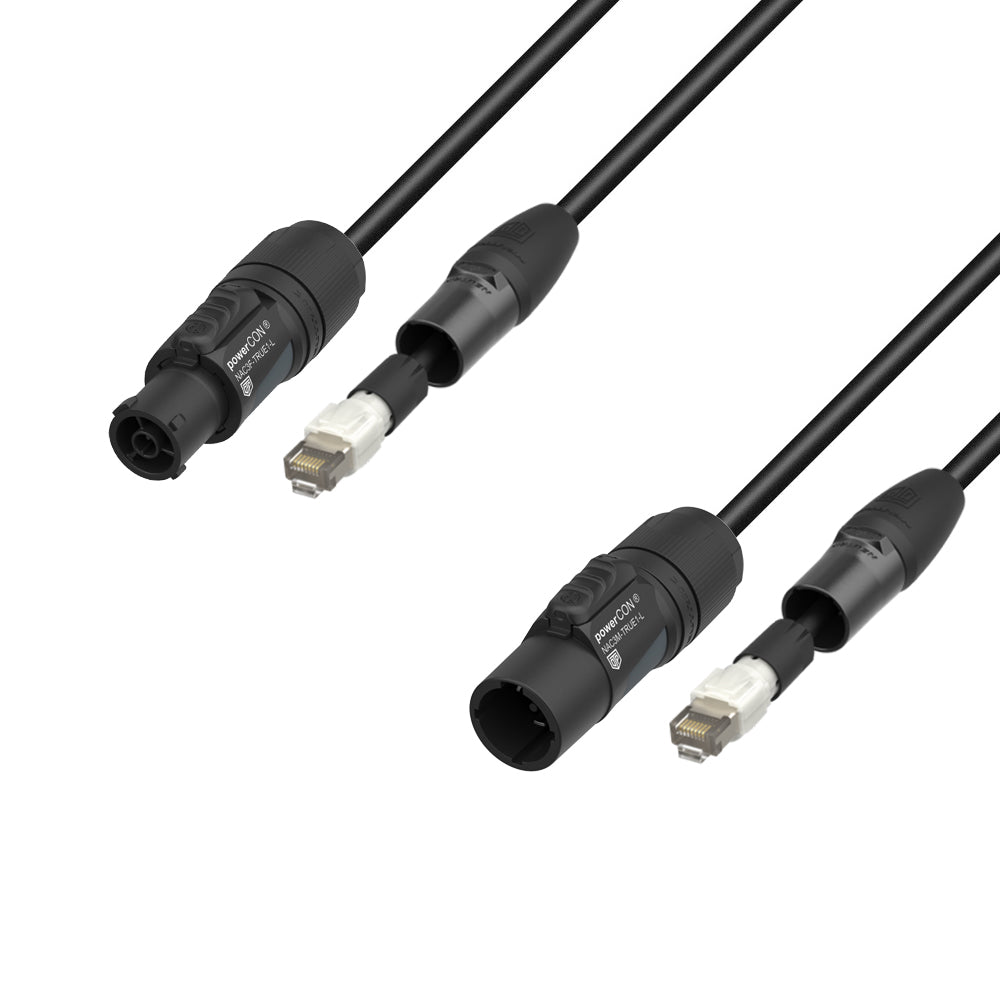 Adam Hall Cables 5 STAR H TCON N 0500 - Hybridkabel til netværk | Neutrik etherCON® x TRUE1® | 5 m