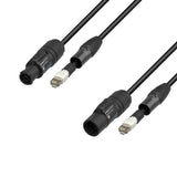 Adam Hall Cables 5 STAR H TCON N 0500 - Hybridkabel til netværk | Neutrik etherCON® x TRUE1® | 5 m