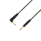 Adam Hall Cables 5 STAR IPR 0450 PALMER®-KABEL – Instrumentkabel | Palmer® & Neutrik silentPLUG® vinklet jack x jack TS | 4,5 m