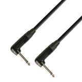 Neutrik Instrument Kabel 6.3 mm Vinkel Jack mono til 6.3 mm Vinkel Jack mono (30 cm)