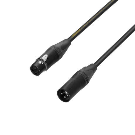 Adam Hall Cables 5 STAR MMF 0150 - Mikrofonkabel | Neutrik® XLR hun x XLR han | 1,5 m