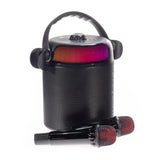 PartyZone Karaoke Sæt m. 2 Mikrofoner (Sort)