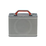 PartyZone Karaoke Højttaler m. 2 Mikrofoner (Hvid)