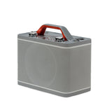 PartyZone Karaoke Højttaler m. 2 Mikrofoner (Hvid)