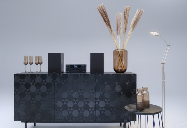 Kenwood M-925DAB-B Minianlæg m. Bluetooth og DAB+ (Sort)