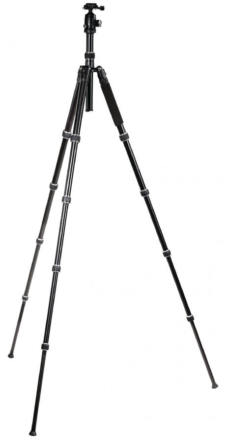 Professionel kamera-/videostativ m. kuglehoved, 145 cm