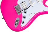 KRamer Focus VT-211S El-guitar (Hot Pink)