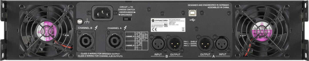 Dynacord L1300FD - Digital Forstærker (2x650W, DSP)