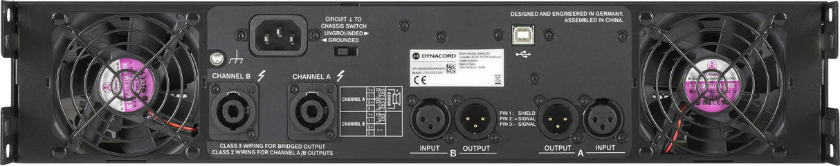Dynacord L1300FD Digital Forstærker (2x650W, DSP)