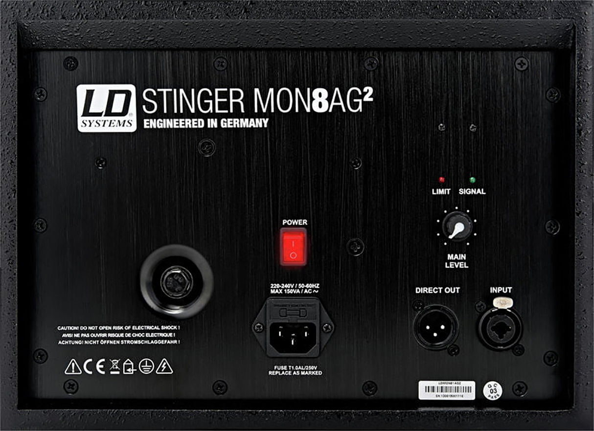 LD Systems MON-81A G2, Aktiv Scenemonitor