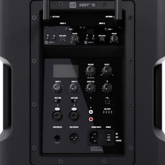 LD Systems ANNY® 10 HBH 2 B8 - 10" bærbart batteridrevet Bluetooth® PA-system med mixer, 1x trådløs håndholdt og 1x headsetmikrofon (inkl. bodypack)