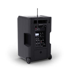 LD Systems ANNY® 10 HHD B8 - 10" bærbart batteridrevet Bluetooth®-PA-system med mixer og 1x trådløs håndholdt mikrofon