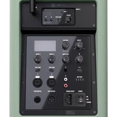 LD Systems ANNY® 8 BPH B5 GN - Bærbar batteridrevet Bluetooth® PA-højttaler med mixer og 1x headset-mikrofon (inkl. bodypack), Adventure Green