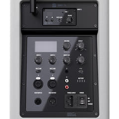 LD Systems ANNY® 8 BPH B5 W - Bærbar batteridrevet Bluetooth® PA-højttaler med mixer og 1x headsetmikrofon (inkl. bodypack), Pure White