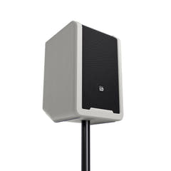 LD Systems ANNY® 8 BPH B6 G - Bærbar batteridrevet Bluetooth® PA-højttaler med mixer og 1x headsetmikrofon (inkl. bodypack), Urban Grey