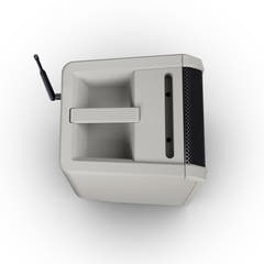 LD Systems ANNY® 8 BPH B8 G - Bærbar batteridrevet Bluetooth® PA-højttaler med mixer og 1x headsetmikrofon (inkl. bodypack), Urban Grey