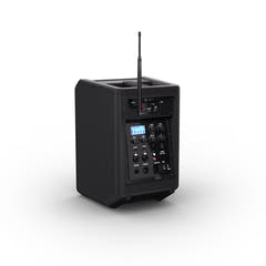 LD Systems ANNY® 8 BPH B8 - Bærbar batteridrevet Bluetooth® PA-højttaler med mixer og 1x headsetmikrofon (inkl. bodypack), Stage Black