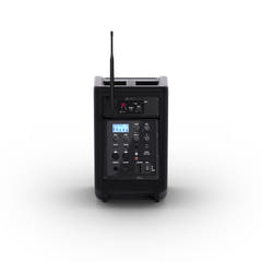 LD Systems ANNY® 8 BPH B8 - Bærbar batteridrevet Bluetooth® PA-højttaler med mixer og 1x headsetmikrofon (inkl. bodypack), Stage Black