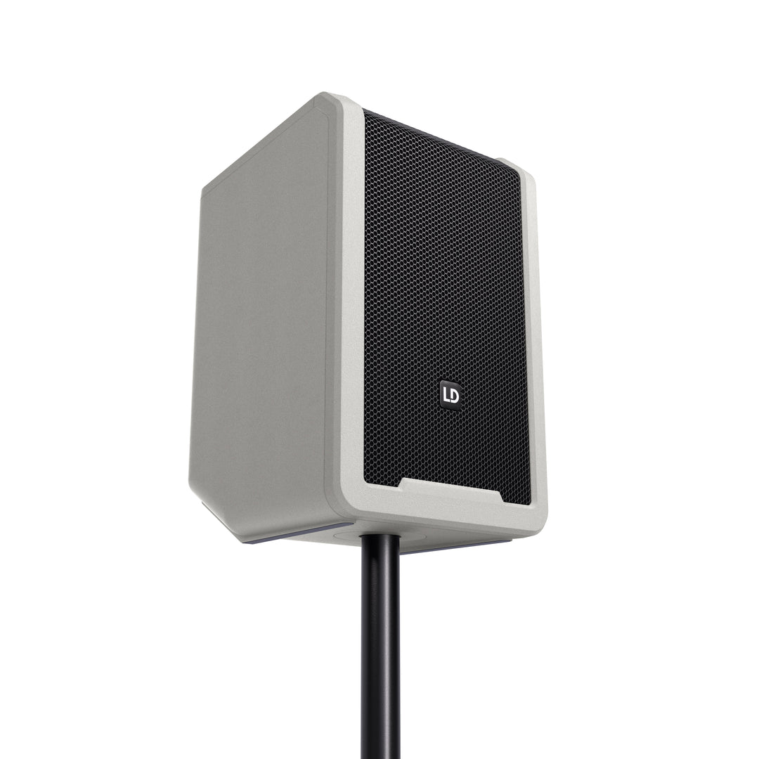 LD Systems ANNY® 8 G - Bærbar batteridrevet Bluetooth® PA-højttaler med mixer, Urban Grey