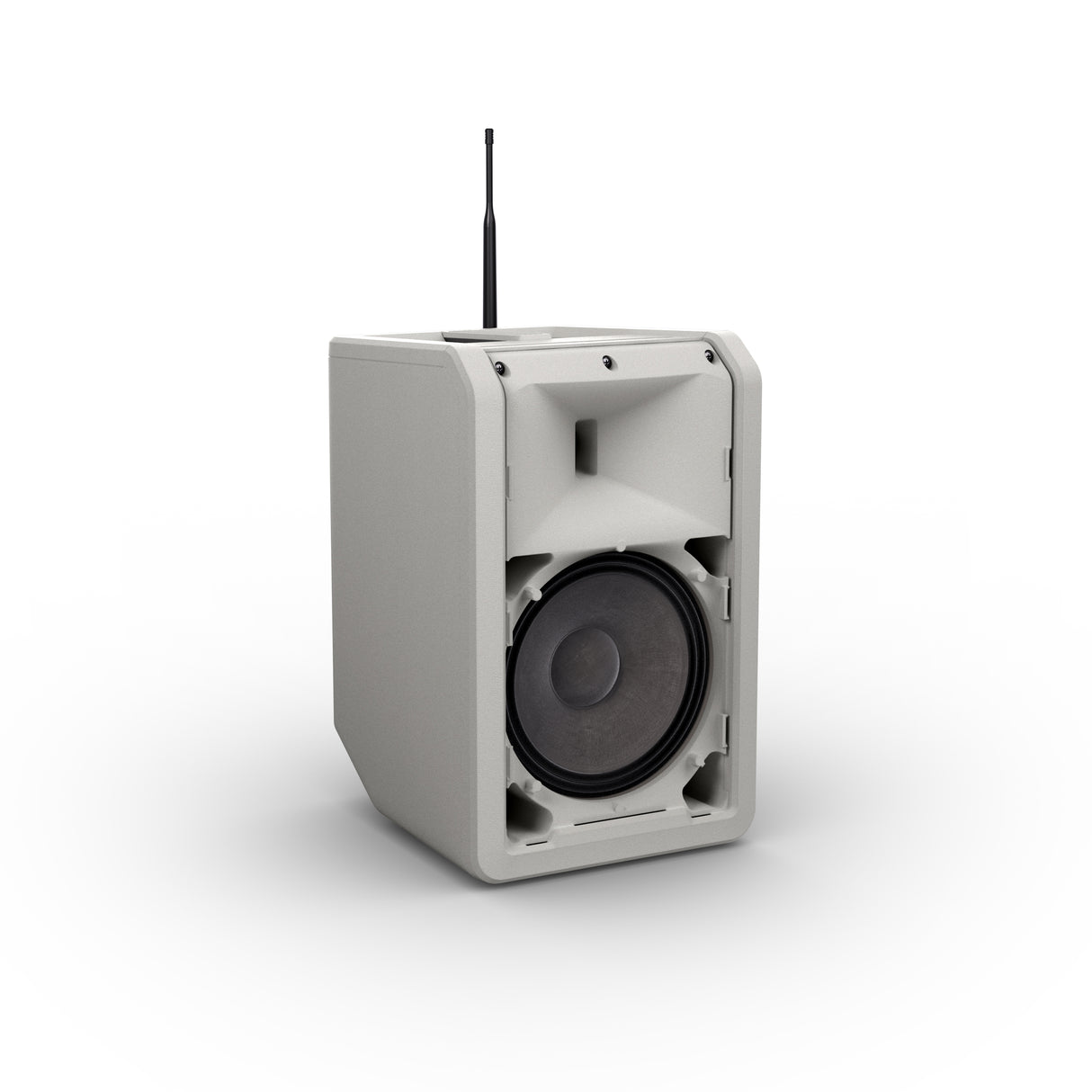 LD Systems ANNY® 8 HHD B5 G - Bærbar batteridrevet Bluetooth® PA-højttaler med mixer og 1x trådløs håndholdt mikrofon, Urban Grey
