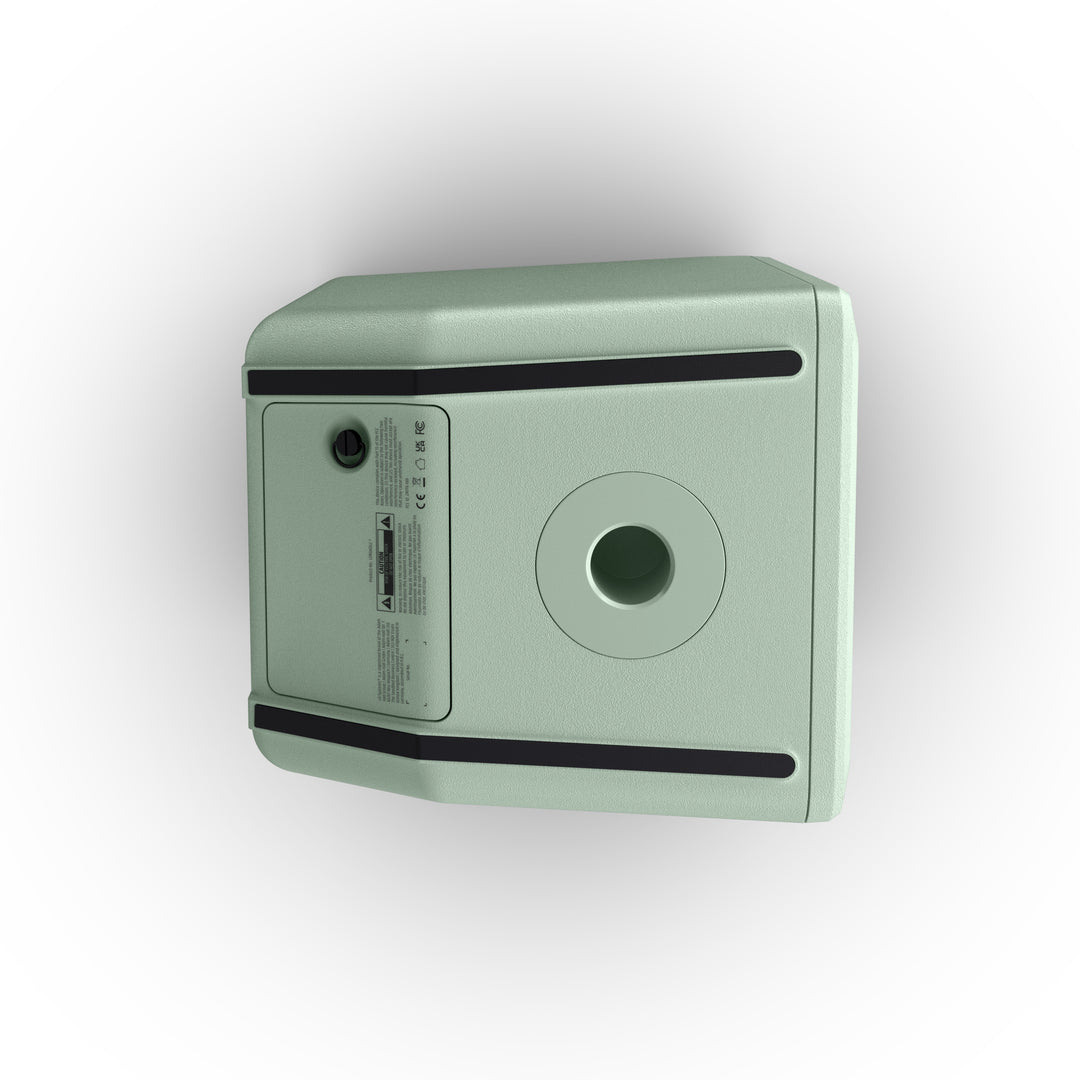 LD Systems ANNY® 8 HHD B6 GN - Bærbar batteridrevet Bluetooth® PA-højttaler med mixer og 1x trådløs håndholdt mikrofon, Adventure Green