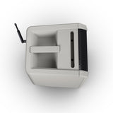 LD Systems ANNY® 8 HHD B6 G - Bærbar batteridrevet Bluetooth® PA-højttaler med mixer og 1x trådløs håndholdt mikrofon, Urban Grey