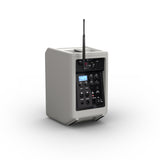 LD Systems ANNY® 8 HHD B6 G - Bærbar batteridrevet Bluetooth® PA-højttaler med mixer og 1x trådløs håndholdt mikrofon, Urban Grey