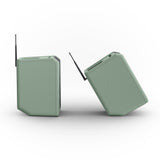 LD Systems ANNY® 8 HHD B8 GN - Bærbar batteridrevet Bluetooth® PA-højttaler med mixer og 1x trådløs håndholdt mikrofon, Adventure Green