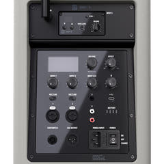 LD Systems ANNY® 8 HHD B8 G - Bærbar batteridrevet Bluetooth® PA-højttaler med mixer og 1 trådløs håndholdt mikrofon, Urban Grey