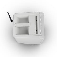 LD Systems ANNY® 8 HHD B8 W - Bærbar batteridrevet Bluetooth® PA-højttaler med mixer og 1x trådløs håndholdt mikrofon, ren hvid