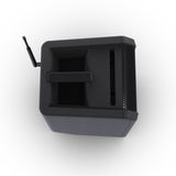 LD Systems ANNY® 8 HHD B8 - Bærbar batteridrevet Bluetooth® PA-højttaler med mixer og 1 x trådløs håndholdt mikrofon, Stage Black