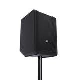 LD Systems ANNY® 8 HHD B8 - Bærbar batteridrevet Bluetooth® PA-højttaler med mixer og 1 x trådløs håndholdt mikrofon, Stage Black