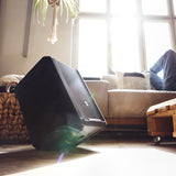 LD Systems ANNY® 8 HHD B8 - Bærbar batteridrevet Bluetooth® PA-højttaler med mixer og 1 x trådløs håndholdt mikrofon, Stage Black