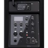 LD Systems ANNY® 8 HHD B8 - Bærbar batteridrevet Bluetooth® PA-højttaler med mixer og 1 x trådløs håndholdt mikrofon, Stage Black