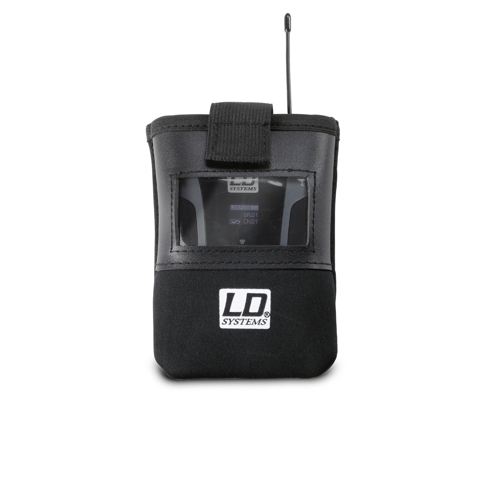 LD Systems BP POCKET 2 - Taske til bodypack-sender med gennemsigtigt vindue