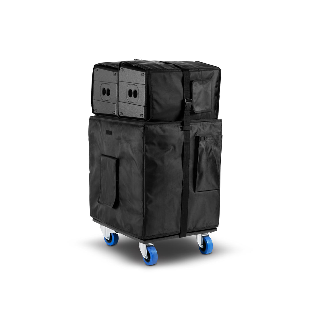 LD Systems DAVE 15 G4X BAG SET - Transport­sæt med hjulplade og beskyttelsesovertræk til DAVE 15 G4X