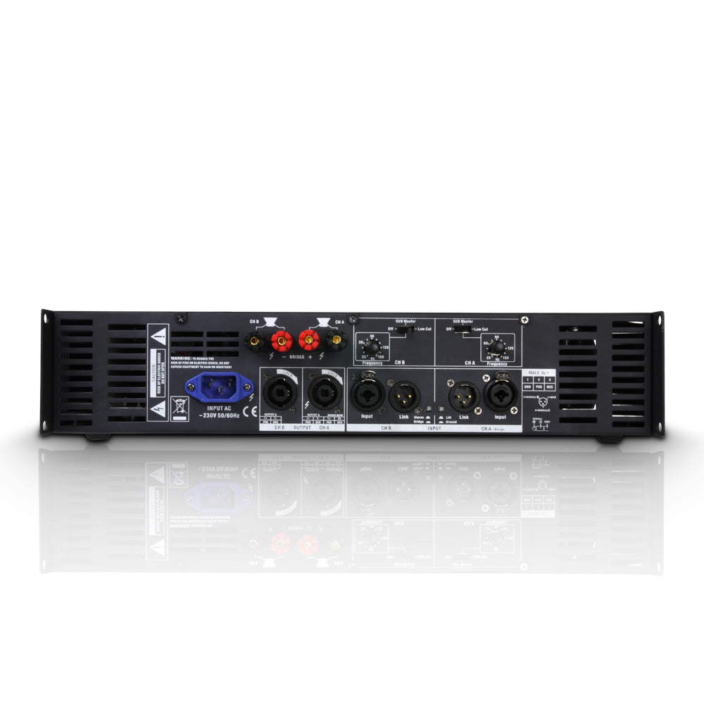 LD Systems DEEP2 2400 X Effektforstærker (2x600W, 8 Ohm)