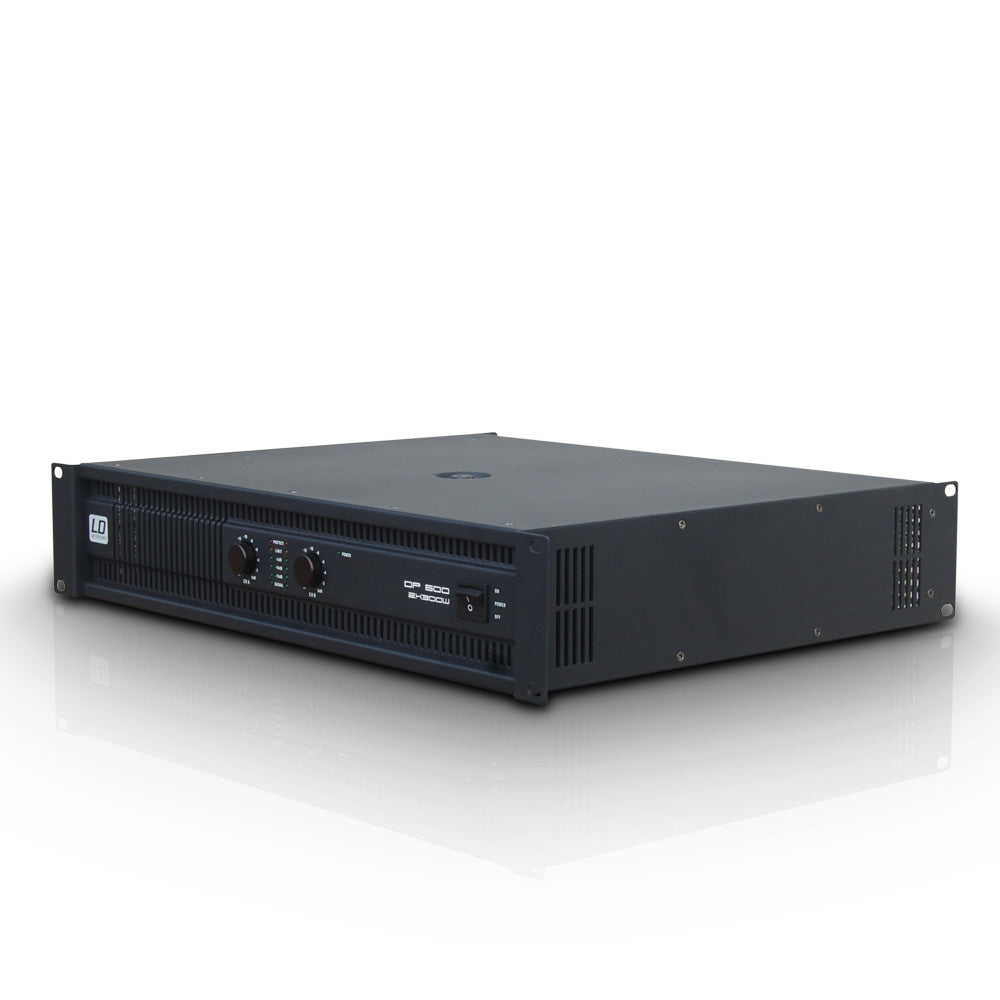 LD Systems DEEP2 600 Effektforstærker (2x300W, 8 Ohm)