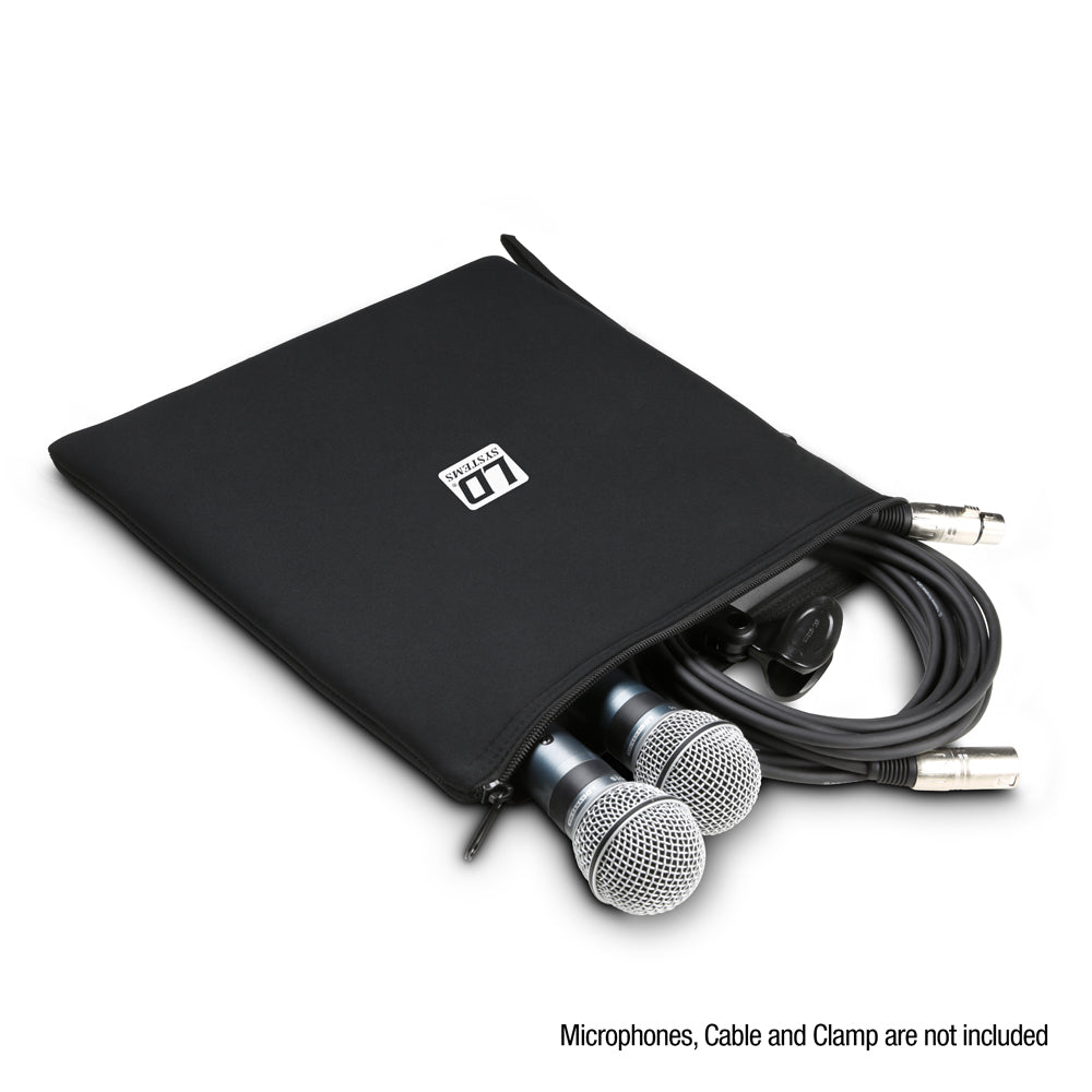 LD Systems MIC BAG XL - Universel mikrofontaske, 300 x 300 mm