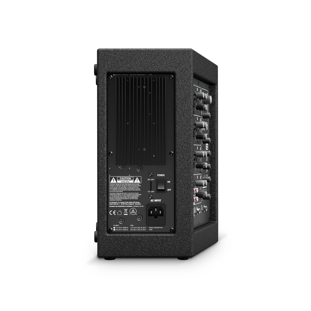 LD Systems MIX 6 A G3 - Aktiv 2-vejs højttaler med integreret 4-kanals mixer