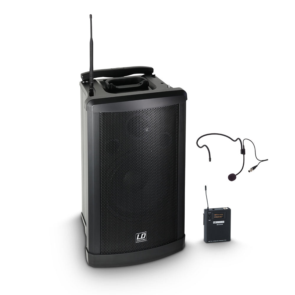LD Systems Roadman 102 HS B6 - Bærbar PA-højttaler med headset