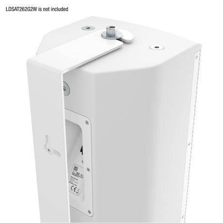 LD Systems SAT 262 G2 WMB W - Drejeligt vægbeslag til LDSAT262G2, hvid