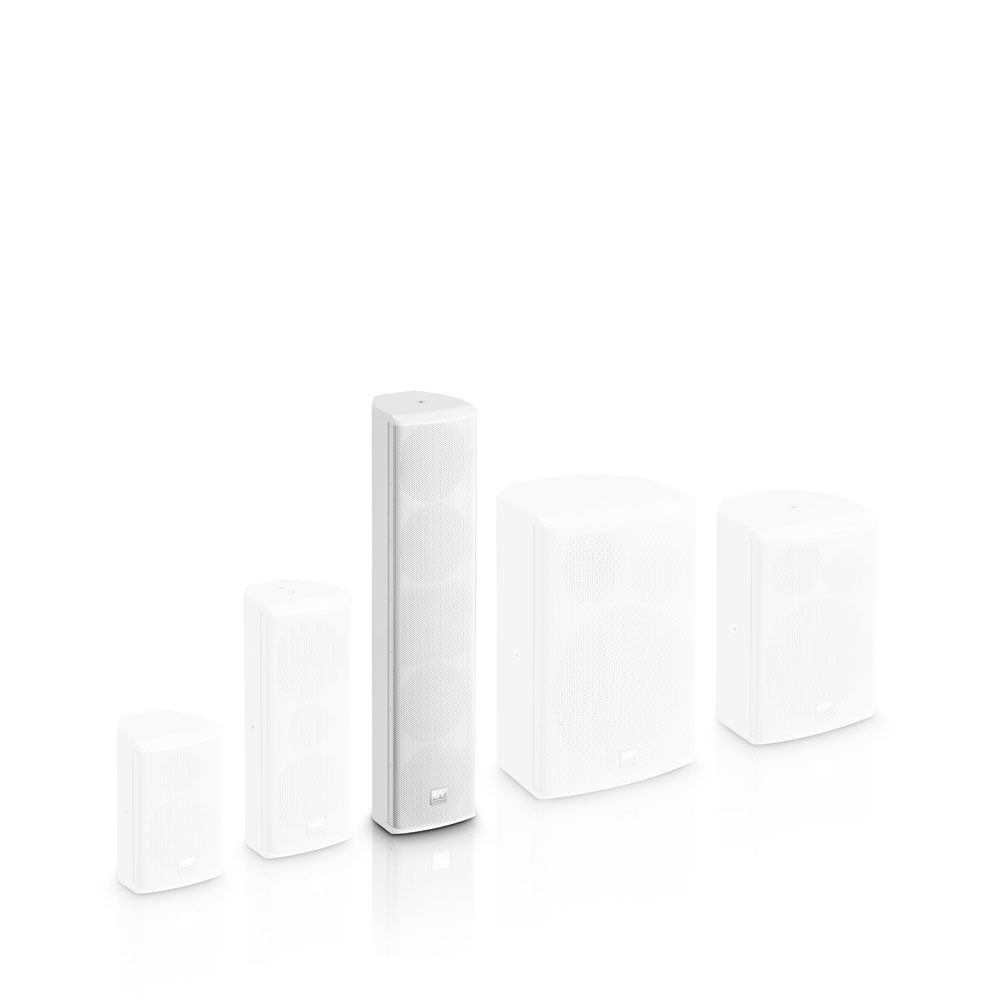 LD Systems SAT 442 G2 W - 4 x 4" passiv installationshøjttaler, hvid