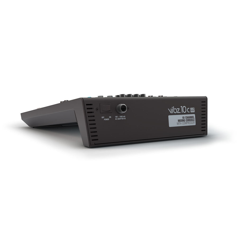 LD Systems VIBZ 10 C – 10-kanals mixerpult med kompressor