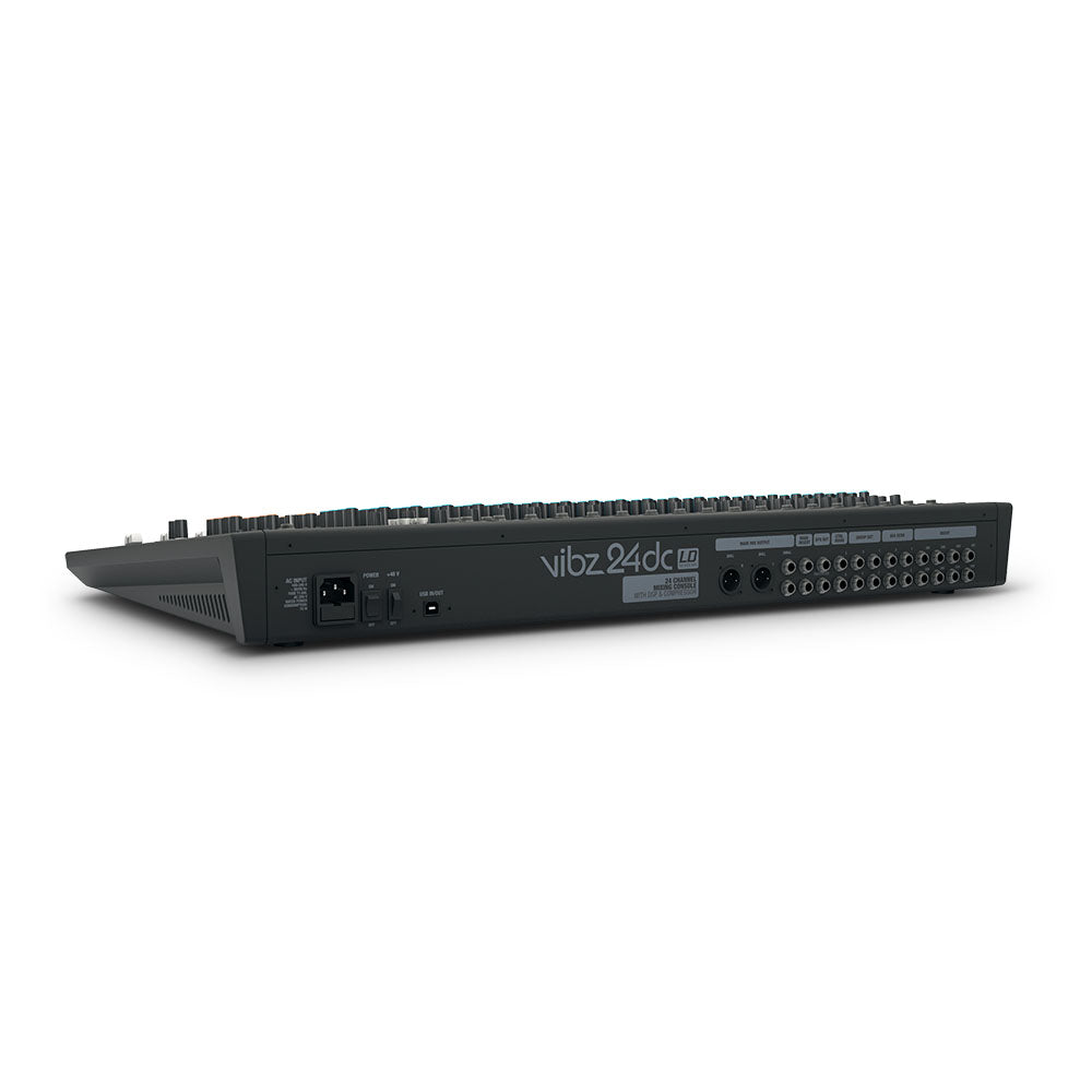 LD Systems VIBZ 24 DC - 24-kanals mixerkonsol med DFX og kompressor