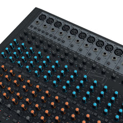 LD Systems VIBZ 24 DC - 24-kanals mixerkonsol med DFX og kompressor